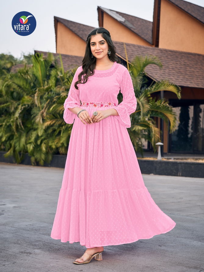 Vienna By Vitara Anarkali Party Wear Kurtis Catalog